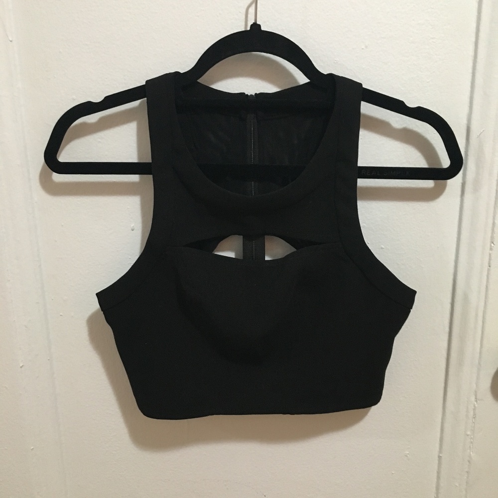 Black crop topLAST CALL YOU HAVE UNTIL 3:00
